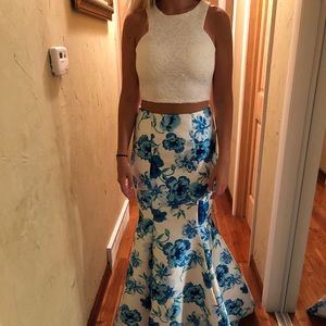 Two-Piece Long Dress